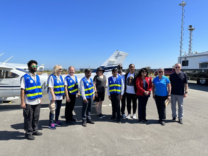 Volunteers in support of the May 13, 2023 exercise