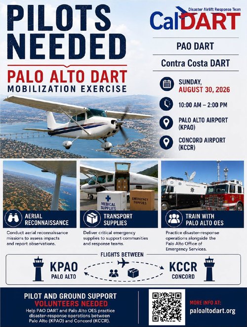 PAO DART 2026 Exercise Poster